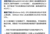 骁龙778G与天玑8100对比分析（谁更胜一筹）