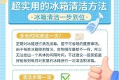 冰箱清洗的有效方法（让你的冰箱保持清洁与卫生）