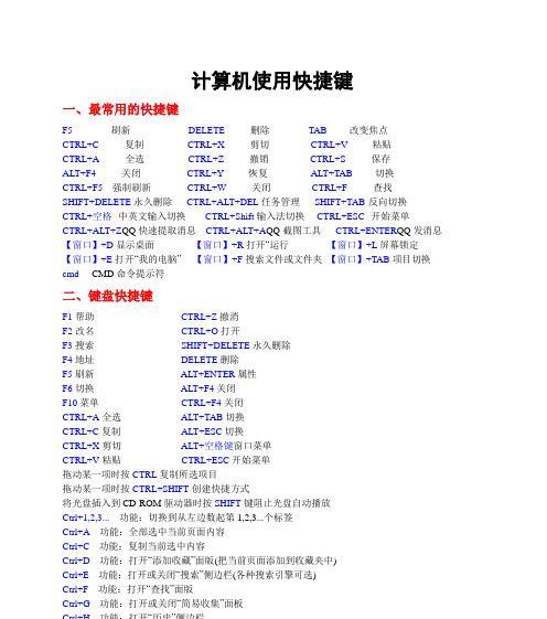 提高工作效率的快捷键（使用Ctrl+C和Ctrl+V轻松复制粘贴，助力工作）  第3张