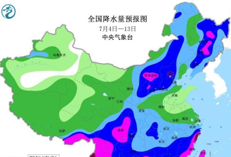 本轮降雨确定完成，高温天气全面到来，今天夜间~7月6日天气预报  第6张