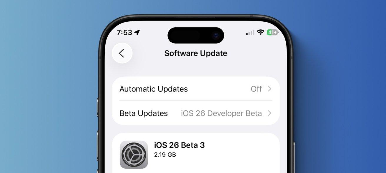 iOS 26 beta 3 新功能一览：壁纸颜色选项、更强大的模糊效果等  第2张