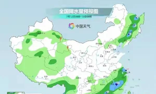 7月11-14号全国天气，新一轮降雨中心已定，大雨暴雨分布如下  第7张