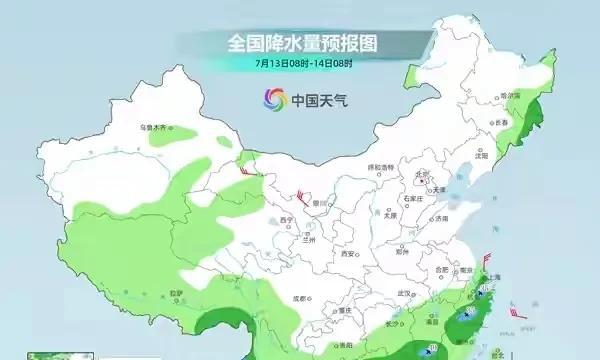 7月11-14号全国天气，新一轮降雨中心已定，大雨暴雨分布如下  第8张