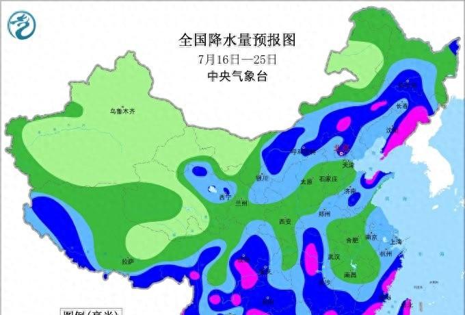 陕西7月17～20号天气预报，强降雨明日来袭，主要分布如下地区  第1张