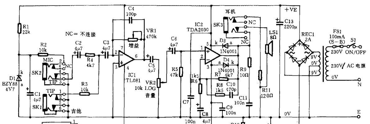 电吉他的正确连接音响方法是什么？  第1张