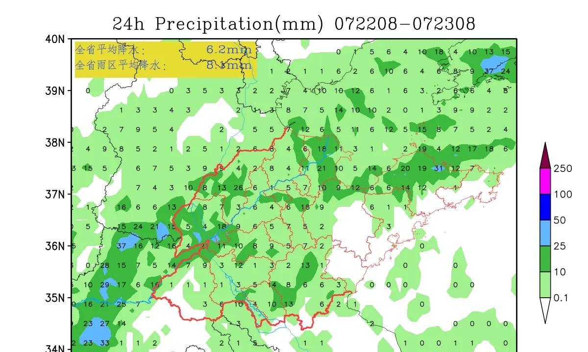 最新:山东出现超预期431毫米特大暴雨，今夜危险降雨形势再次出现  第11张