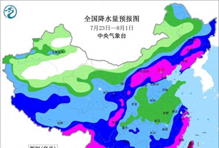 河南省！新一轮降雨中心已定，明天7月25号，大雨暴雨分布如下！  第1张