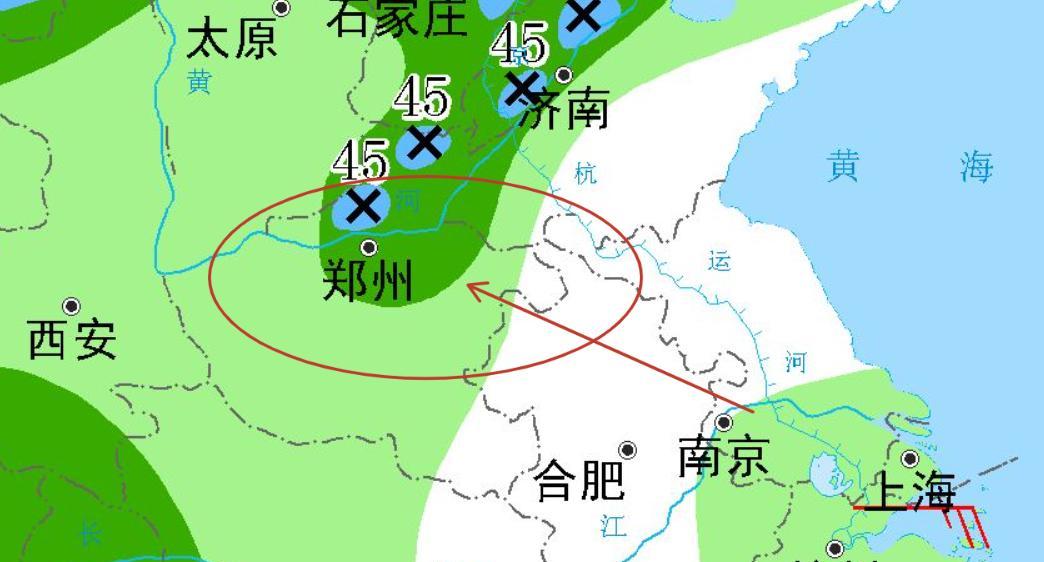 河南省！新一轮降雨中心已定，明天7月25号，大雨暴雨分布如下！  第4张