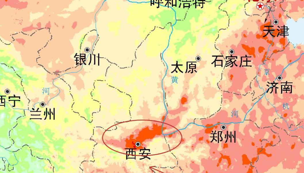 陕西省！今天7月25号，新一轮降雨中心已确定，大雨暴雨分布如下  第3张