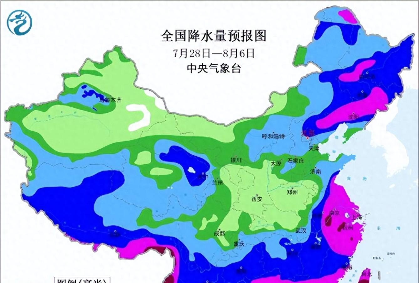 安徽省！明天7月29号，新一轮降雨中心已定，大雨暴雨分布如下！  第1张