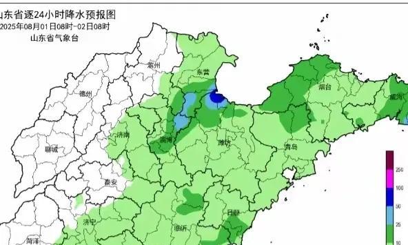 山东！未来三天中到大雨局部暴雨，雷电来袭！具体中心位置已定！  第6张