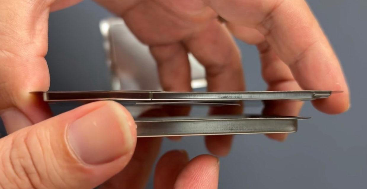 苹果超薄新机iPhone17Air电池外观曝光，厚度仅2.49毫米！  第3张