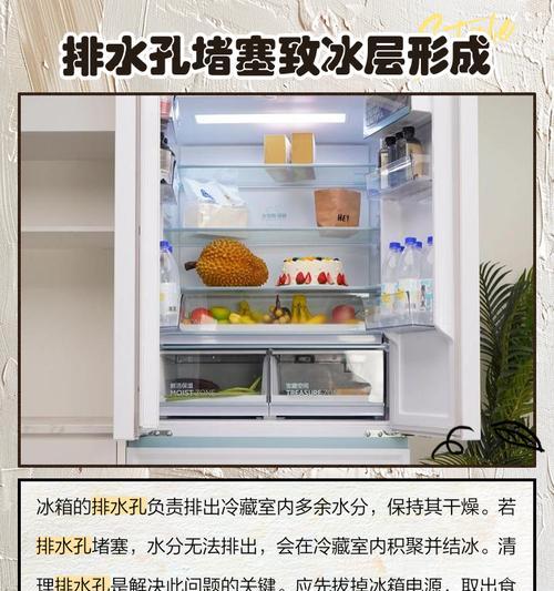 解析冰箱冷藏室结冰的原因及解决方法（为什么冰箱冷藏室会结冰）  第1张