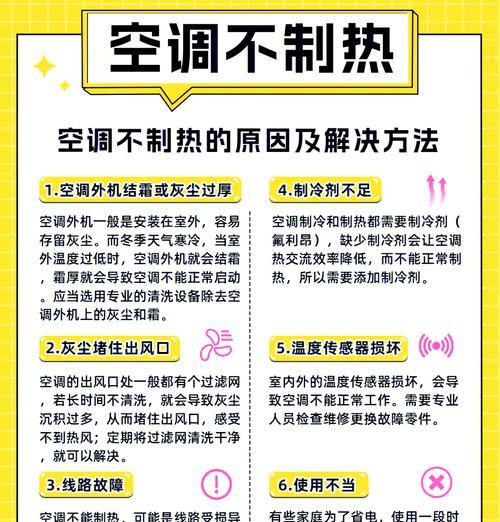 空调不出热风的原因及解决办法（为什么空调无法产生热风）  第2张