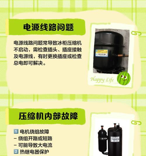 冰柜启动器故障分析与解决方法（探究冰柜启动器故障原因）  第3张