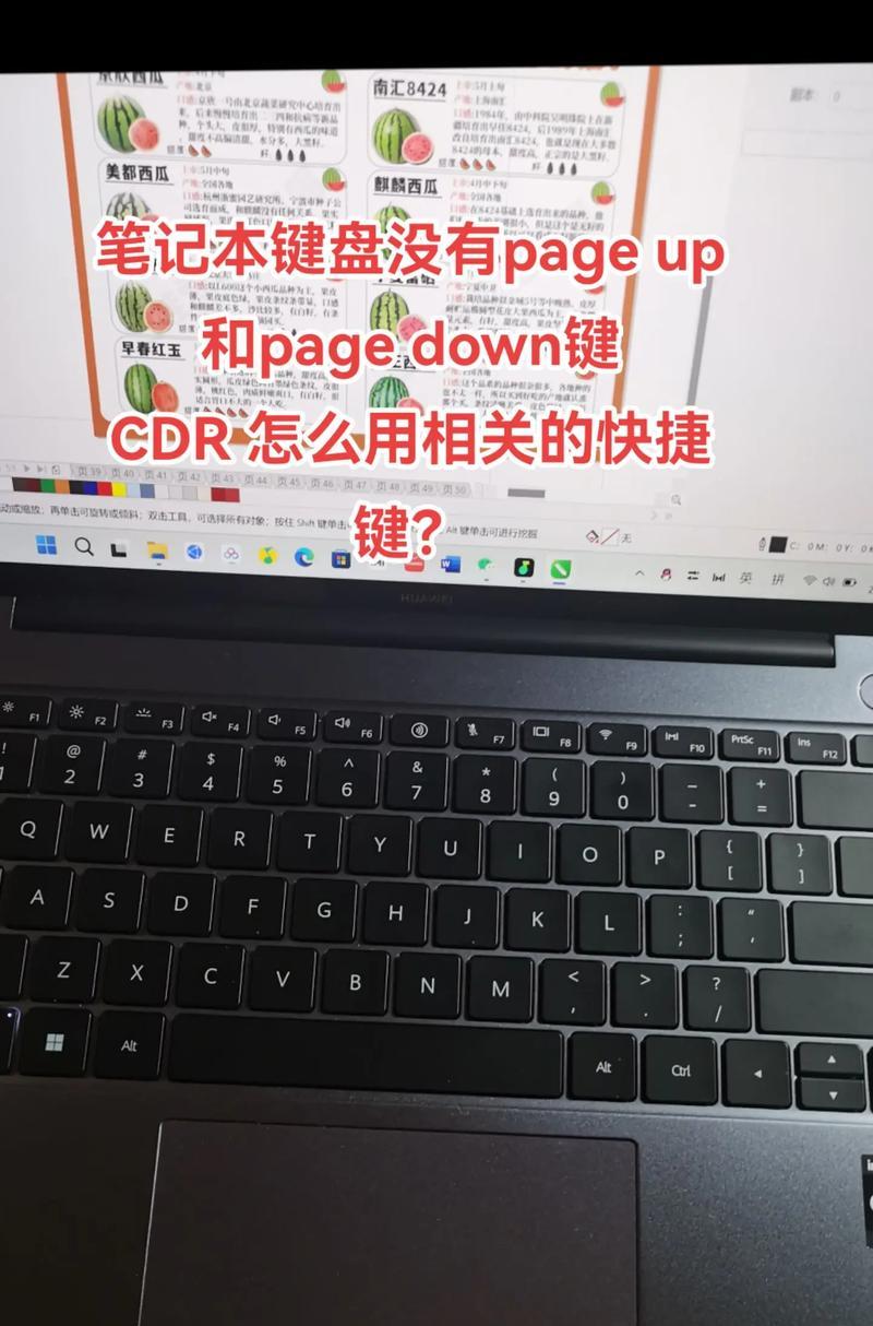 笔记本电脑上的PageUp键是哪个键（定位PageUp键）  第1张