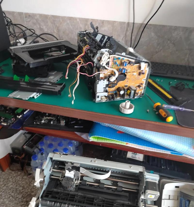 打印机搬运轮拆卸方法是什么？拆卸后如何进行清洁？  第2张