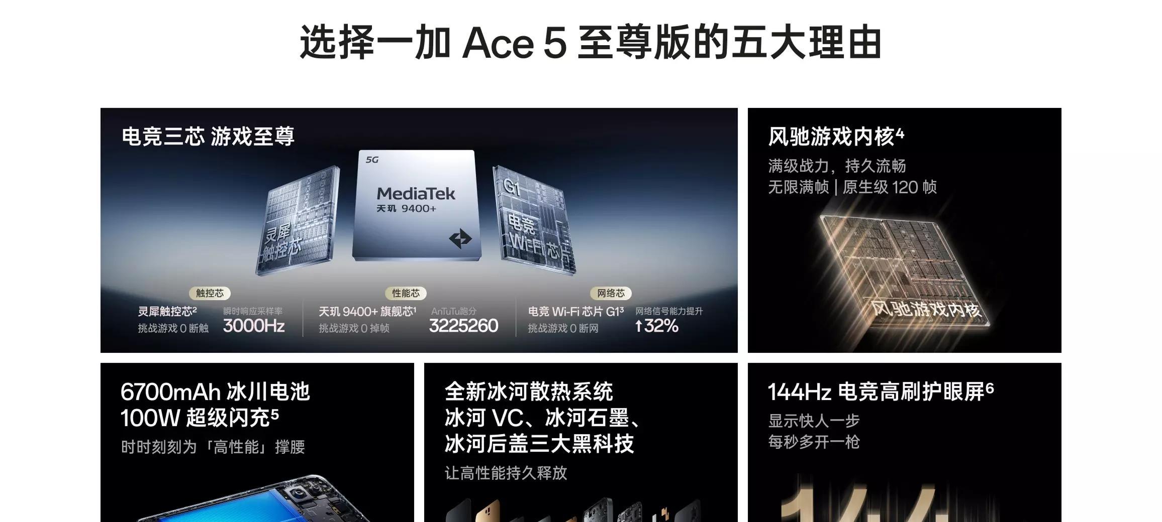 一加Ace6至尊版终于定了，8500mAh+天玑9500+165Hz高刷，4月发布  第5张