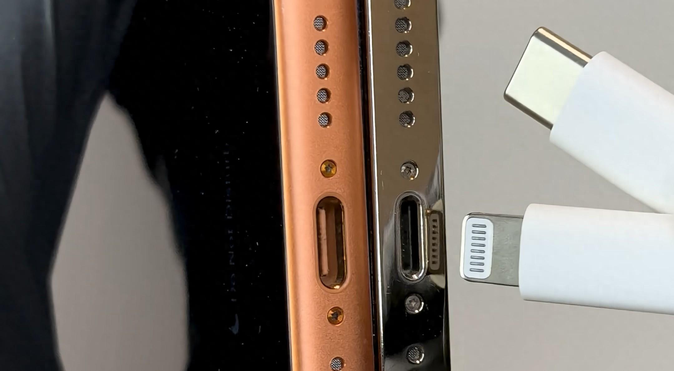 反向操作：有人给iPhone17Pro加回Lightning接口  第1张