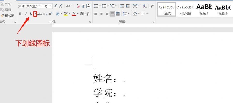 无字下划线（探究无字下划线的使用方法和实际应用场景）  第1张