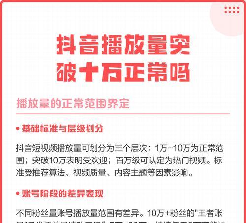 抖音刷播放量是否会影响账号（探究抖音刷播放量的风险及其对账号的影响）  第2张