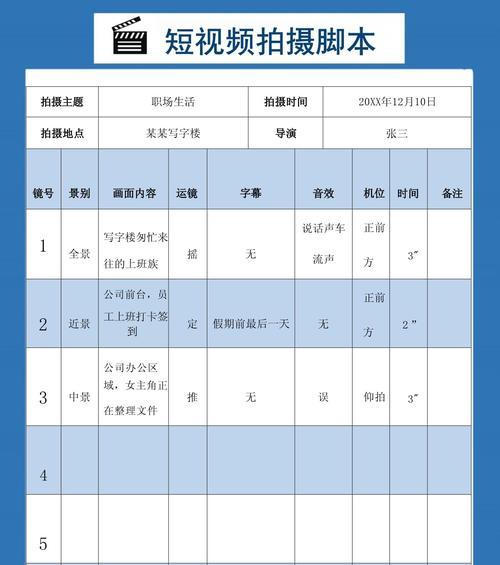 如何写出优秀的抖音短视频脚本(从到情节) 第2张 如何写出优秀的抖音短视频脚本(从到情节) 第2张